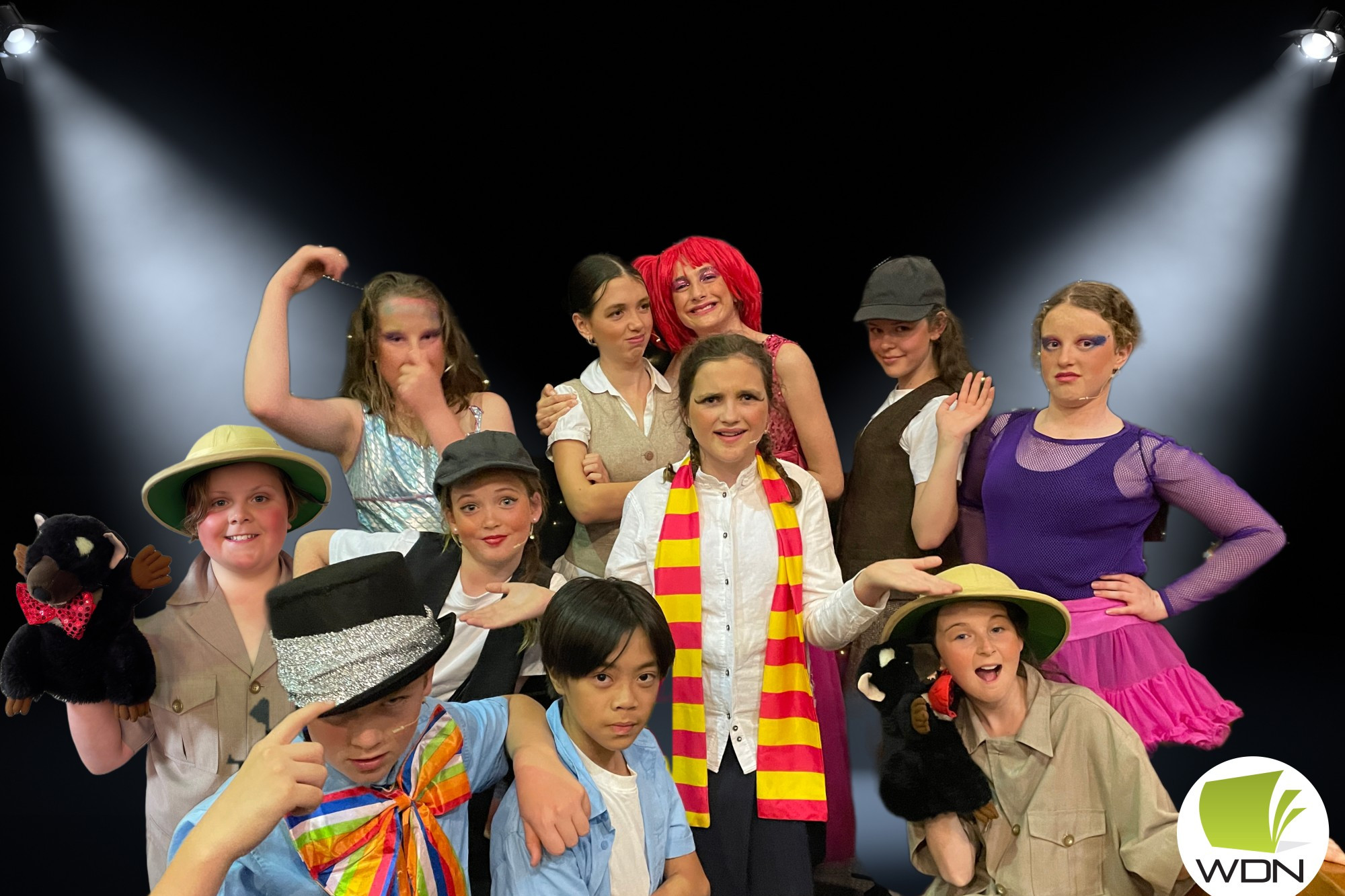 Well done: St Pat’s Primary School students held three school production performances earlier this month.