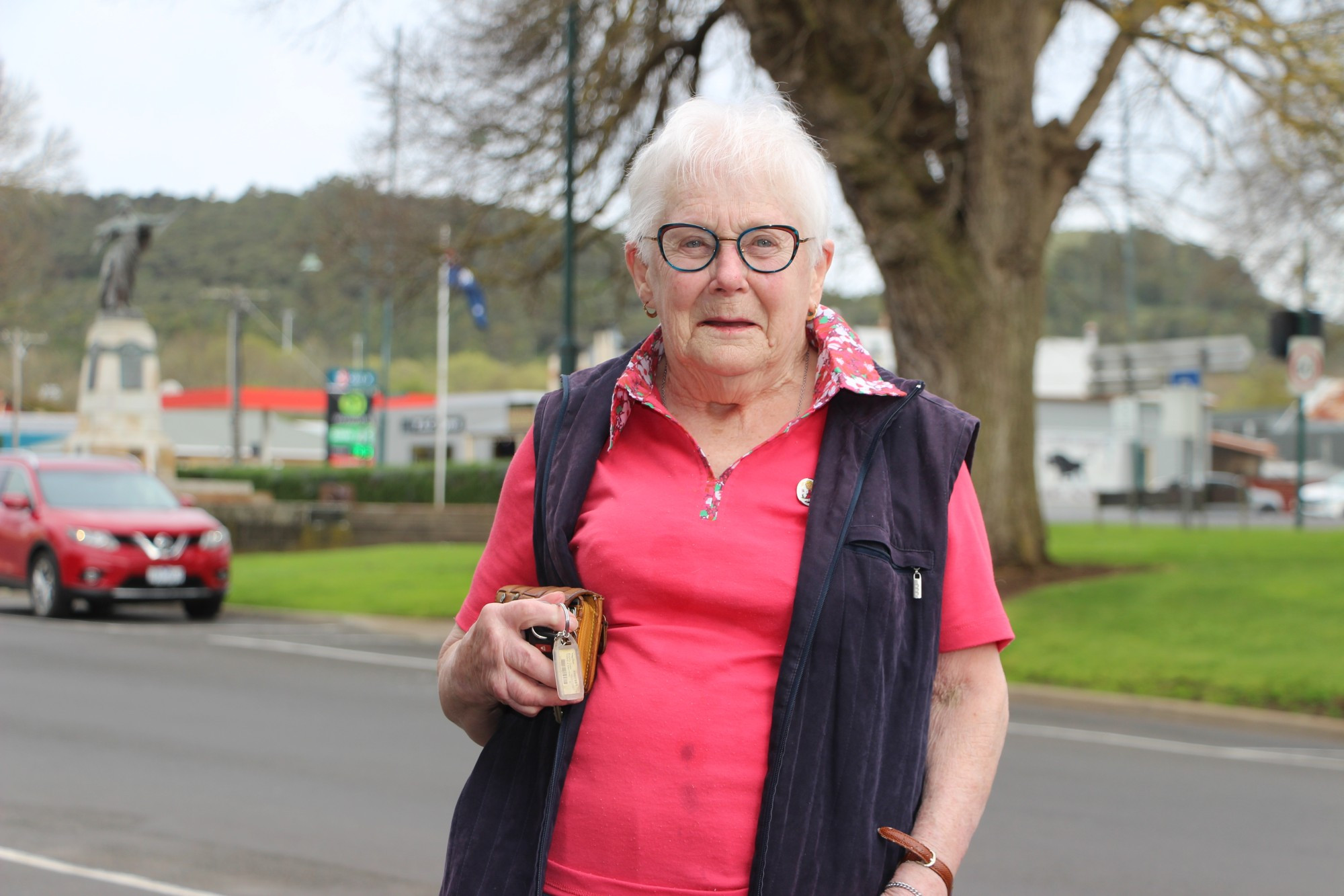 A kind gesture: Camperdown’s Hazel Pyke would like to say ‘Thank you’ to a stranger for their honesty.