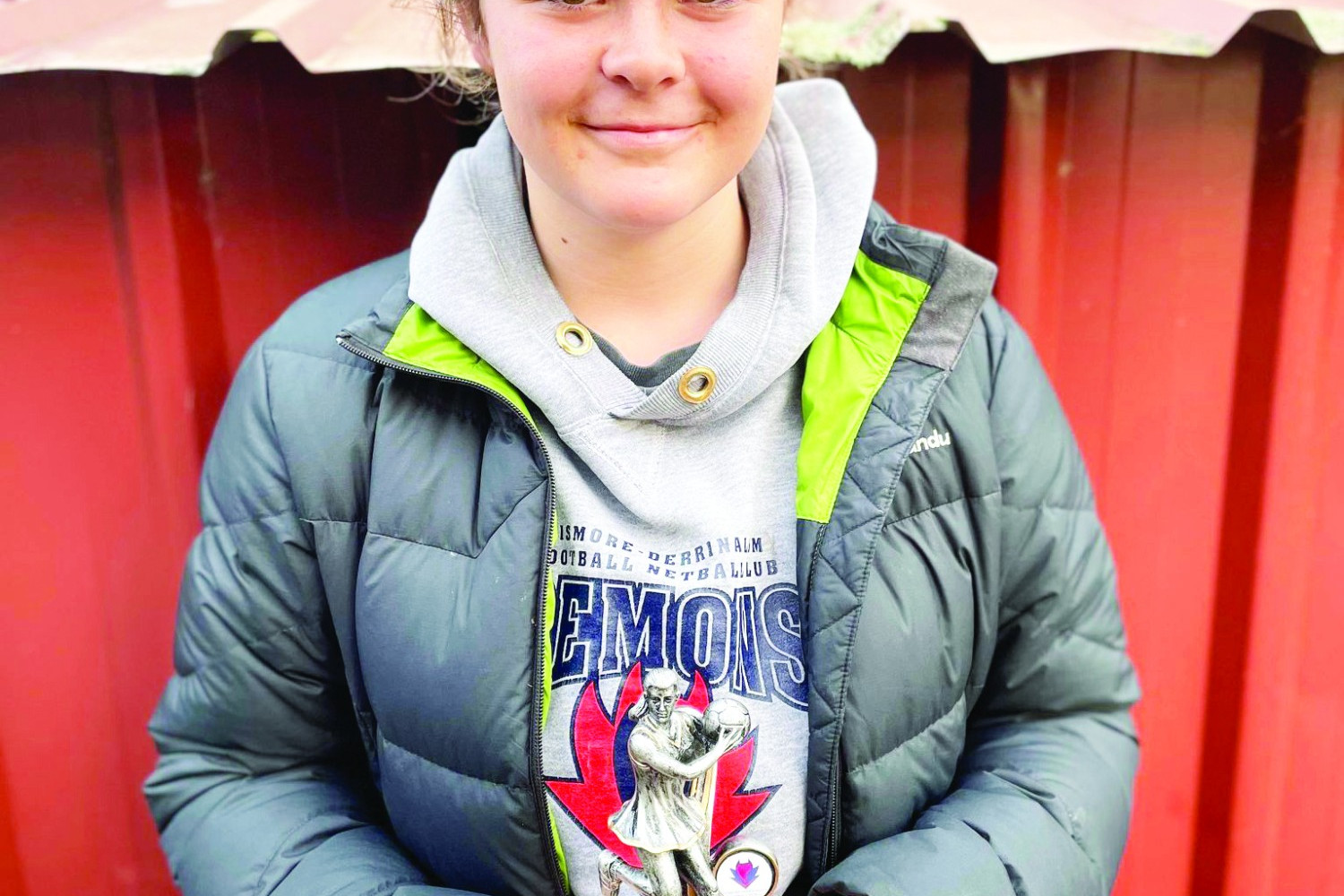 Under 13 B&F Winner - Breanna Daffy
