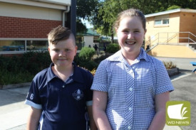 Camperdown College primary school leaders. 