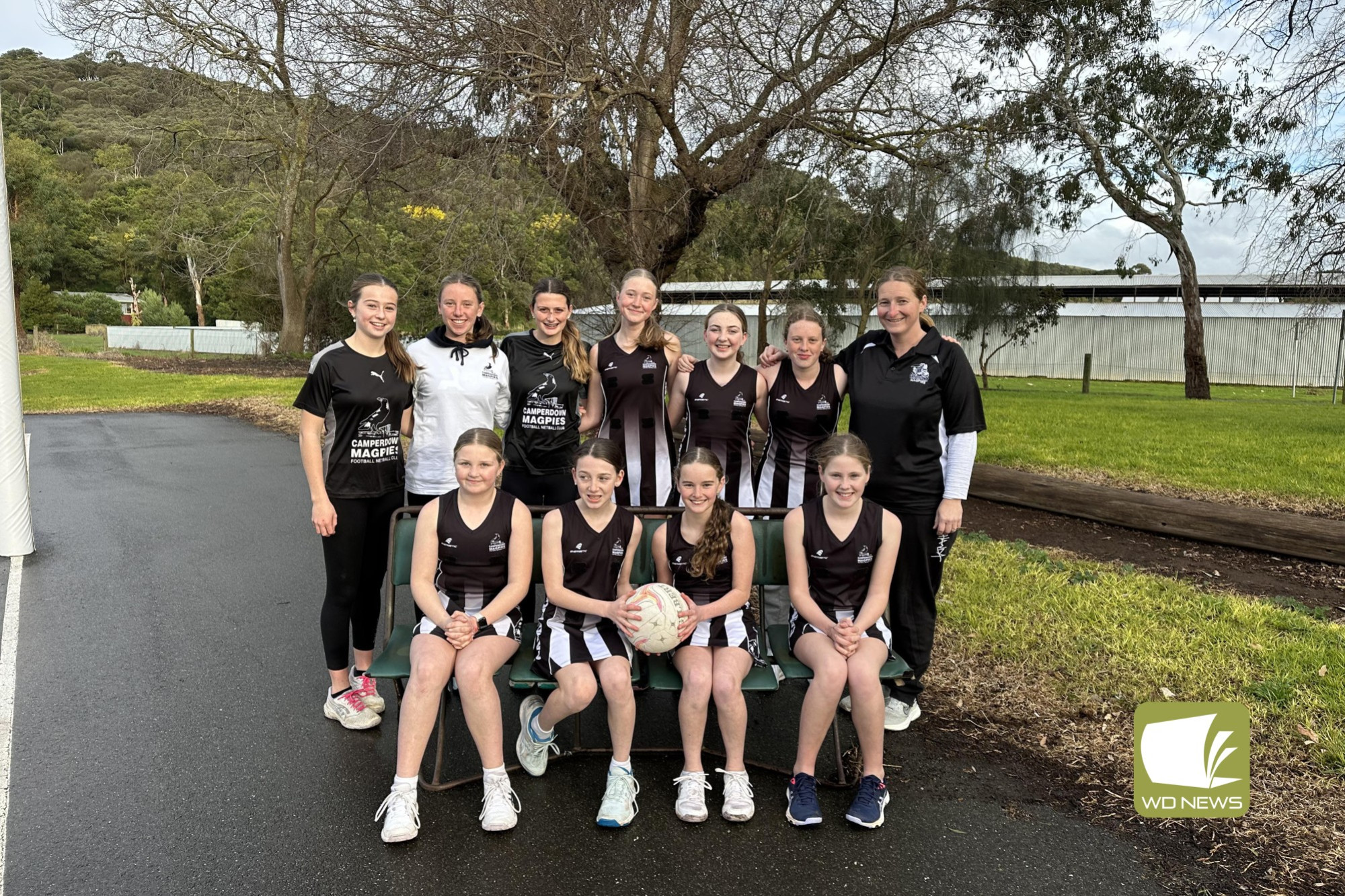 Magpie juniors in Sunday's elimination - feature photo