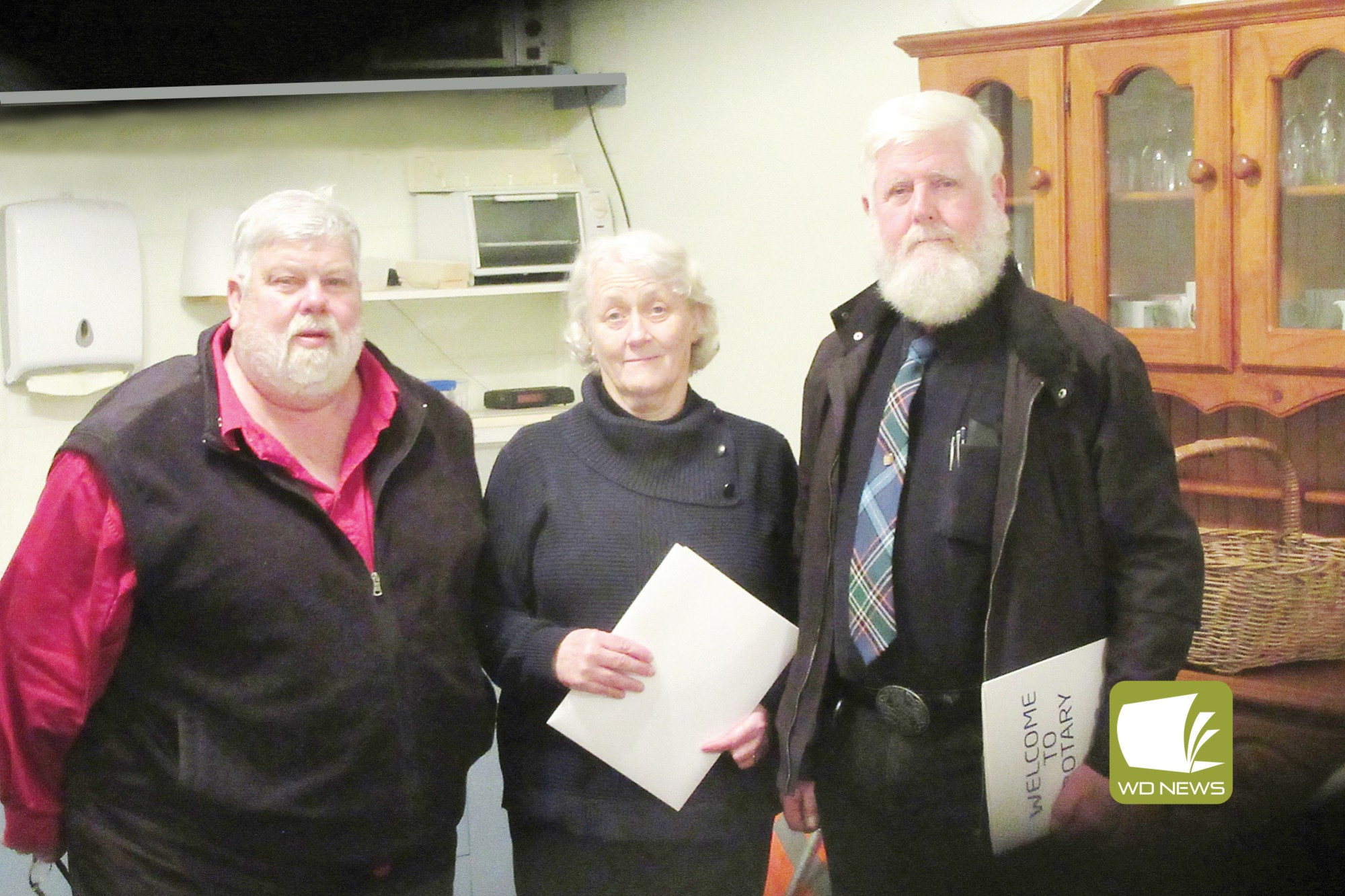 Busy year for Rotary: After a busy year for Rotary Club in 2022-2023, president James Carter inducted Jan and Norm MacDonald as new members in the 2023-2024 Rotary year.