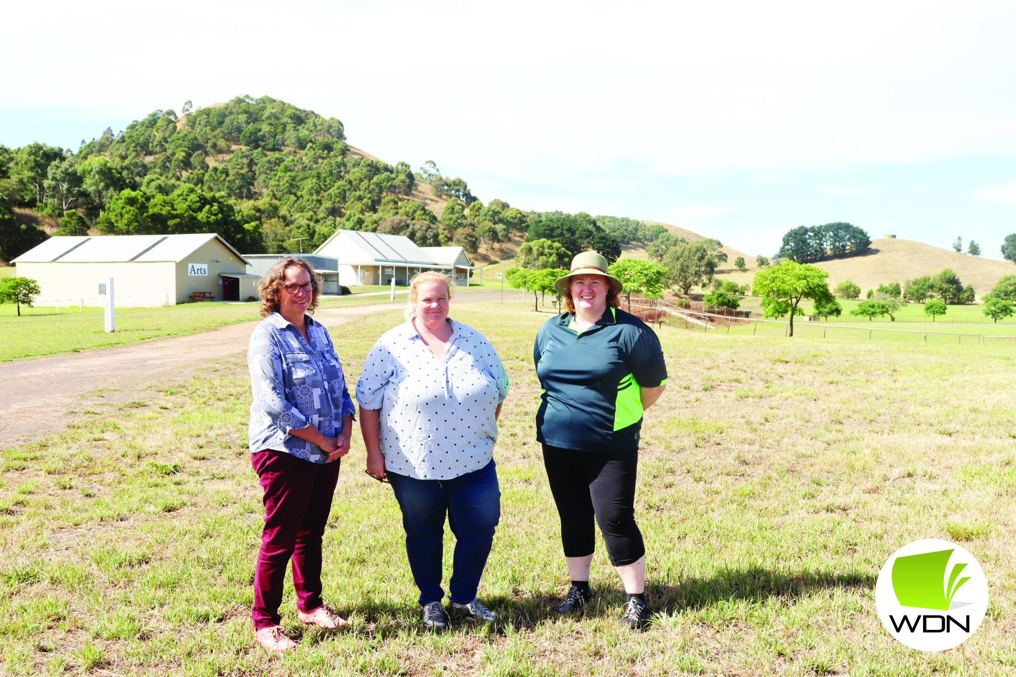 Support needed: Camperdown Pastoral and Agricultural Society’s Cheryl McMahon (vice president), Ashlea Church (president) and Amelia O’Connor (treasurer) have called on residents to join the committee with the annual show at risk.