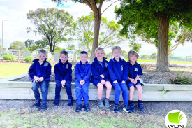 Lismore Primary School welcomed new Prep students Noah, Rory, Sammy, Cooper, Bailey and Leonardo. 