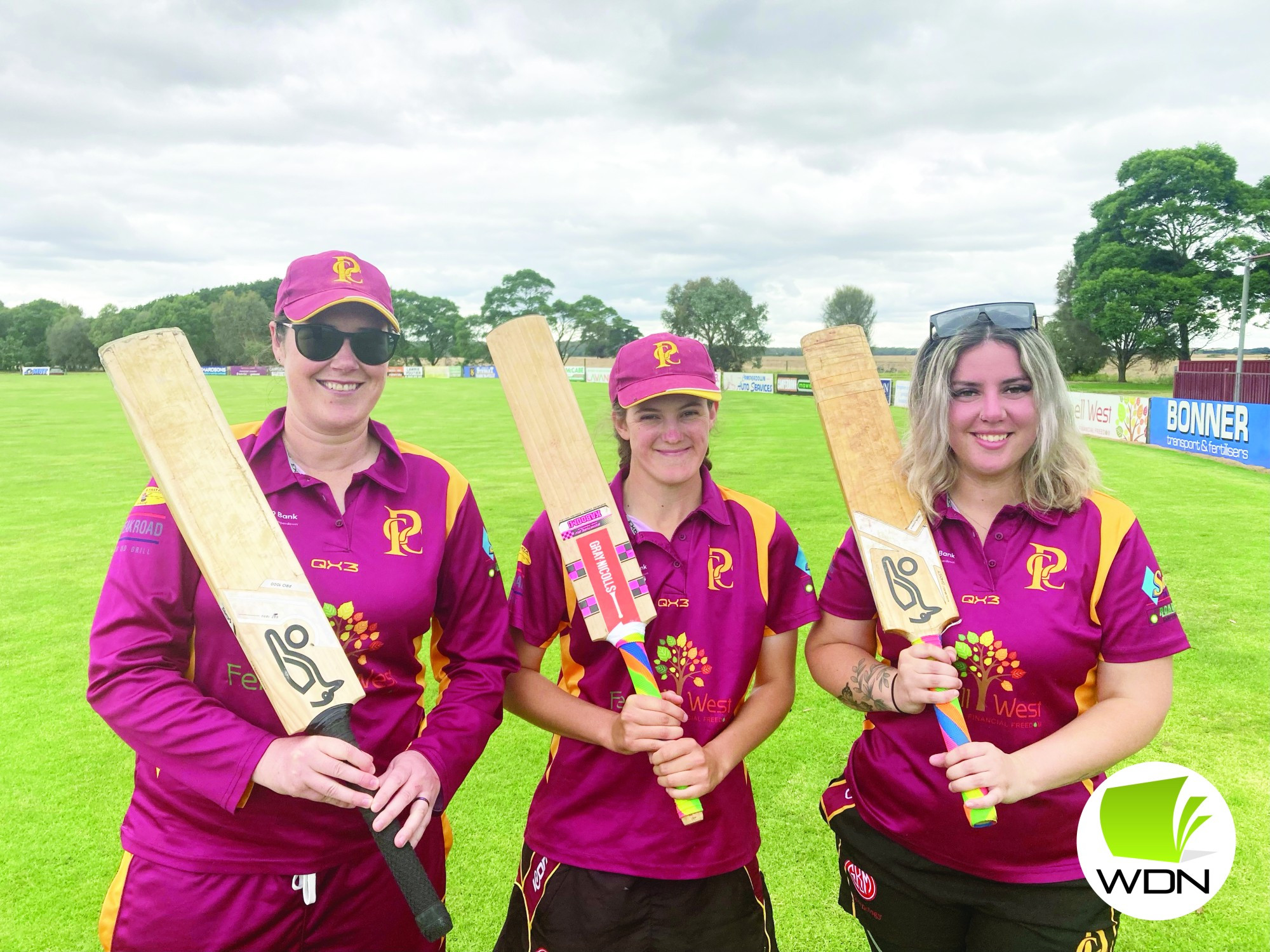 Emily Norman and Janelle Whitehead both retired on 30 against Apollo Bay.