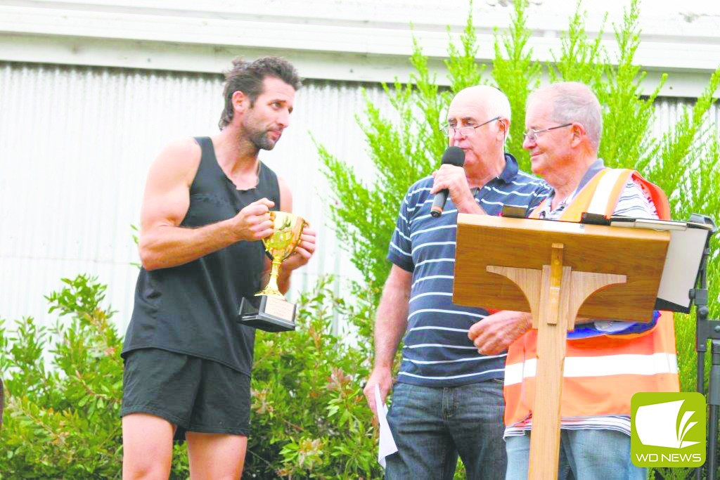 A legend remembered: Warrnambool’s Clinton Hall will be honoured at this year’s Terang and District Lions Club Fun Run and Walk, with the trophy presented to the winner of the Open Male Category named in Hall’s memory.