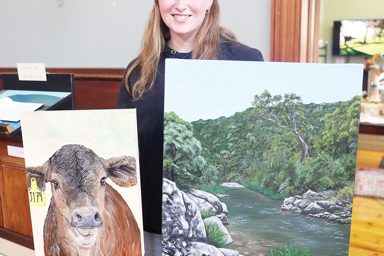 Farmer’s art showcased - feature photo