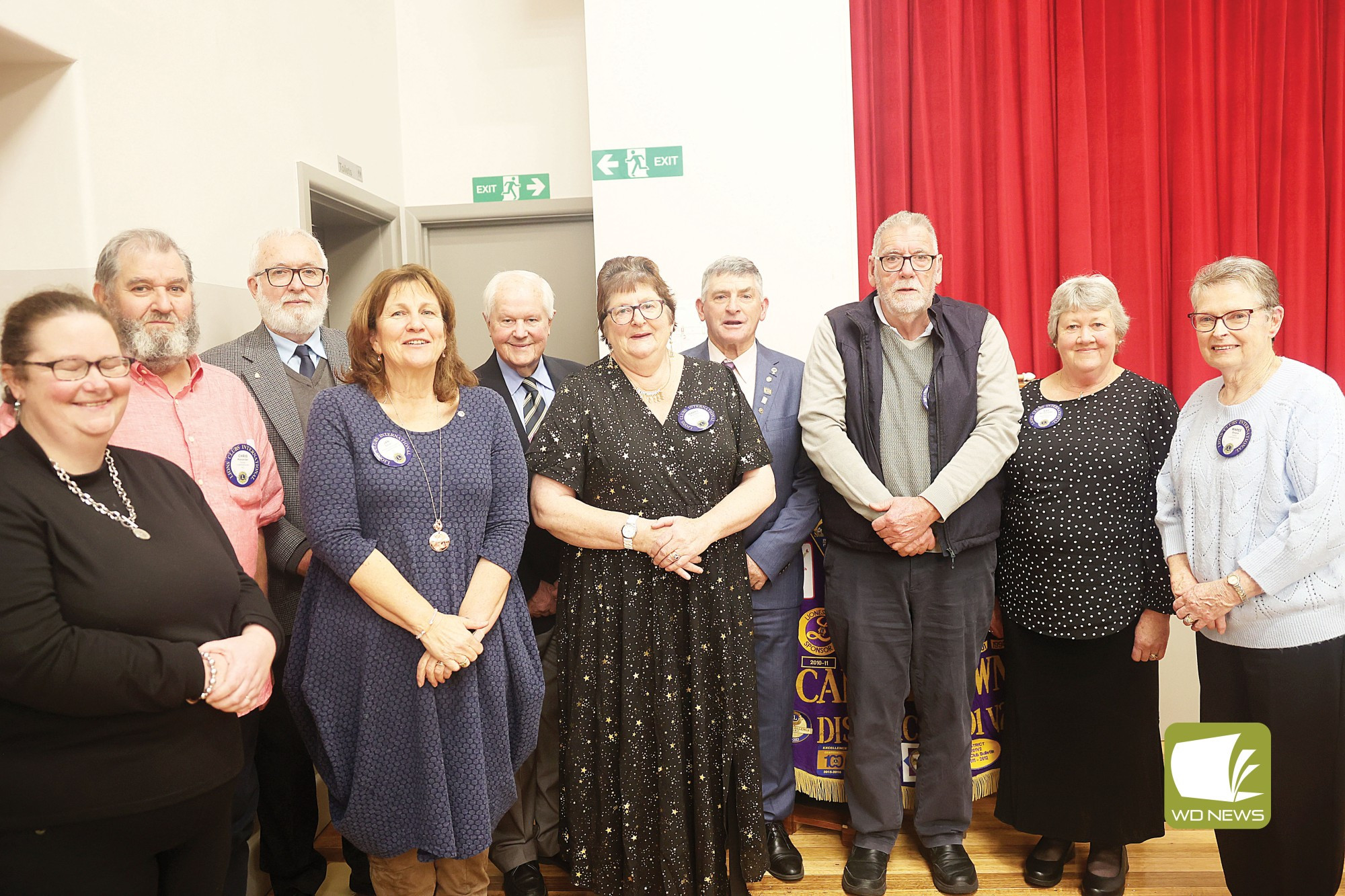 A new team: Camperdown Lions Club has recently welcomed a new leadership team at a recent Changeover Dinner.