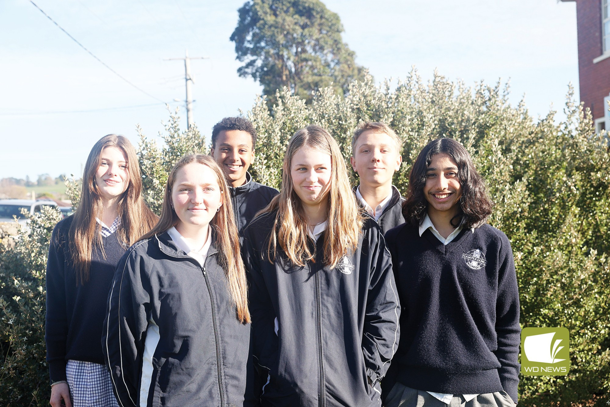 Building leadership skills: Students from Camperdown College took part in a special leadership program to build on their skills.
