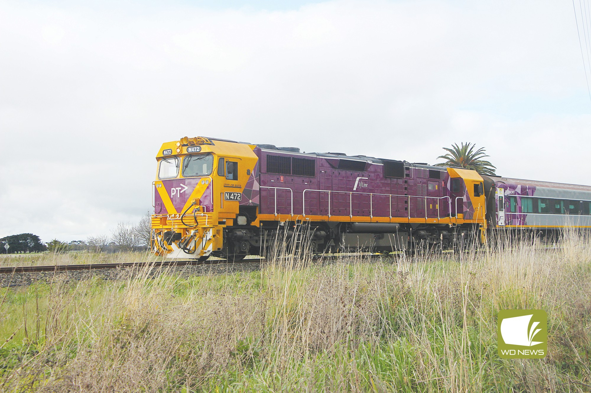 Steady improvement: V/Line recorded one of its best performance results on the Warrnambool line over the past seven months throughout June.