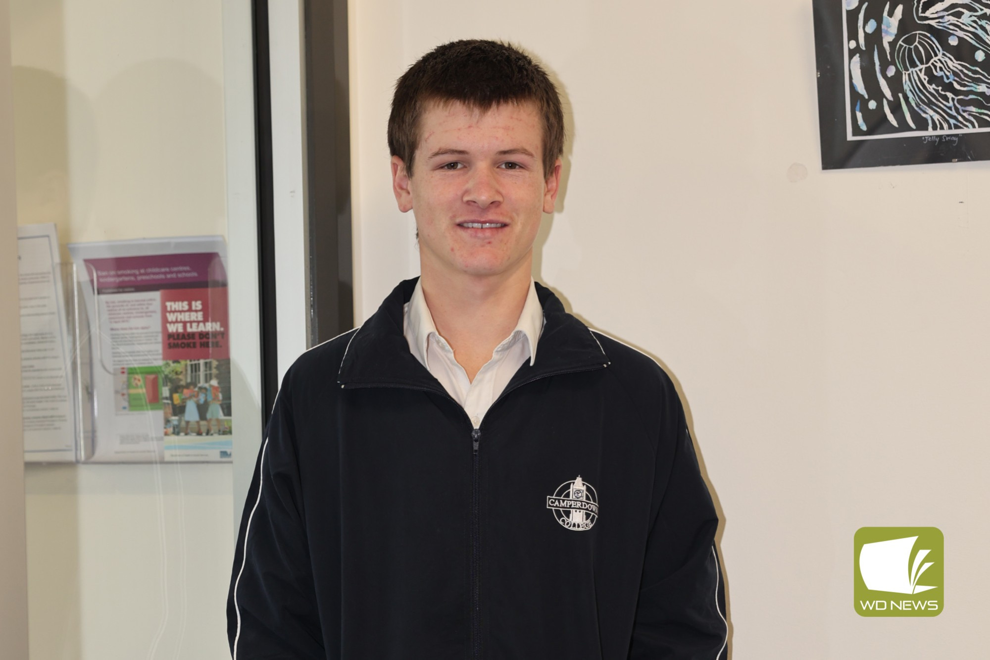 Camperdown College student Tom Baker is hoping to take his golf to the next level.