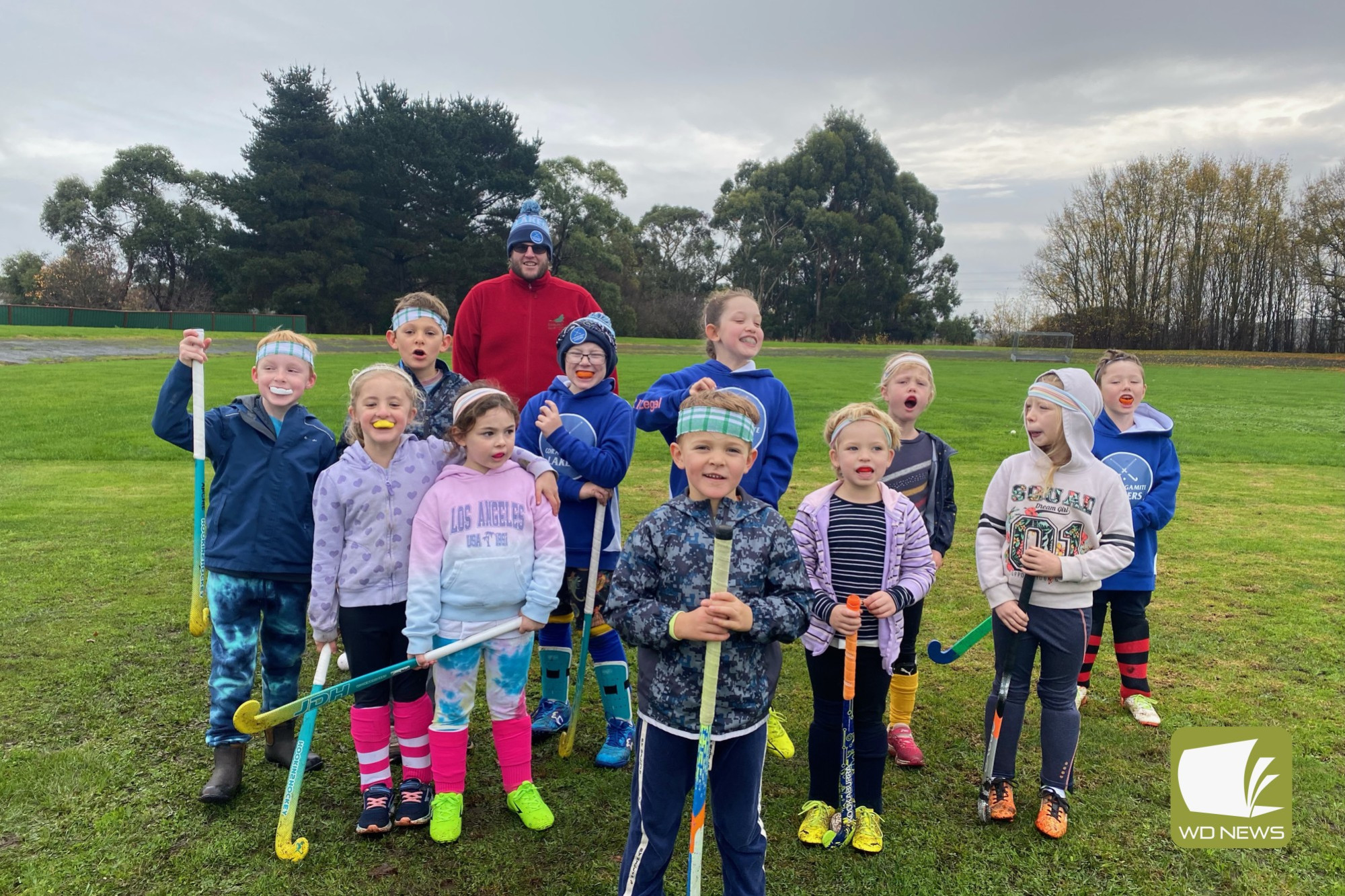 Muddy conditions for hockey - feature photo