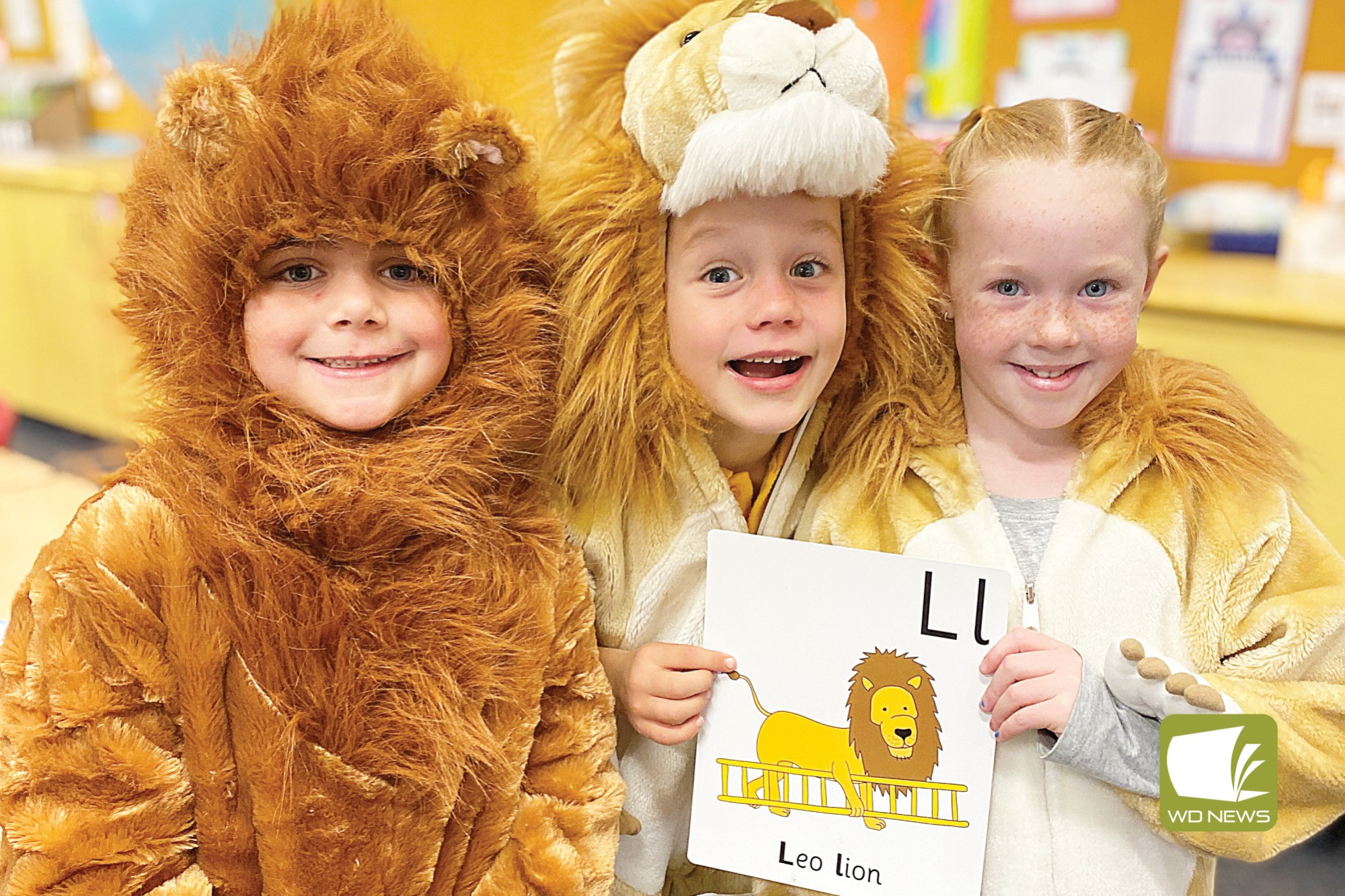 A roaring day: St Patrick’s School Foundation students dressed up to mark Milo Monkey’s birthday.