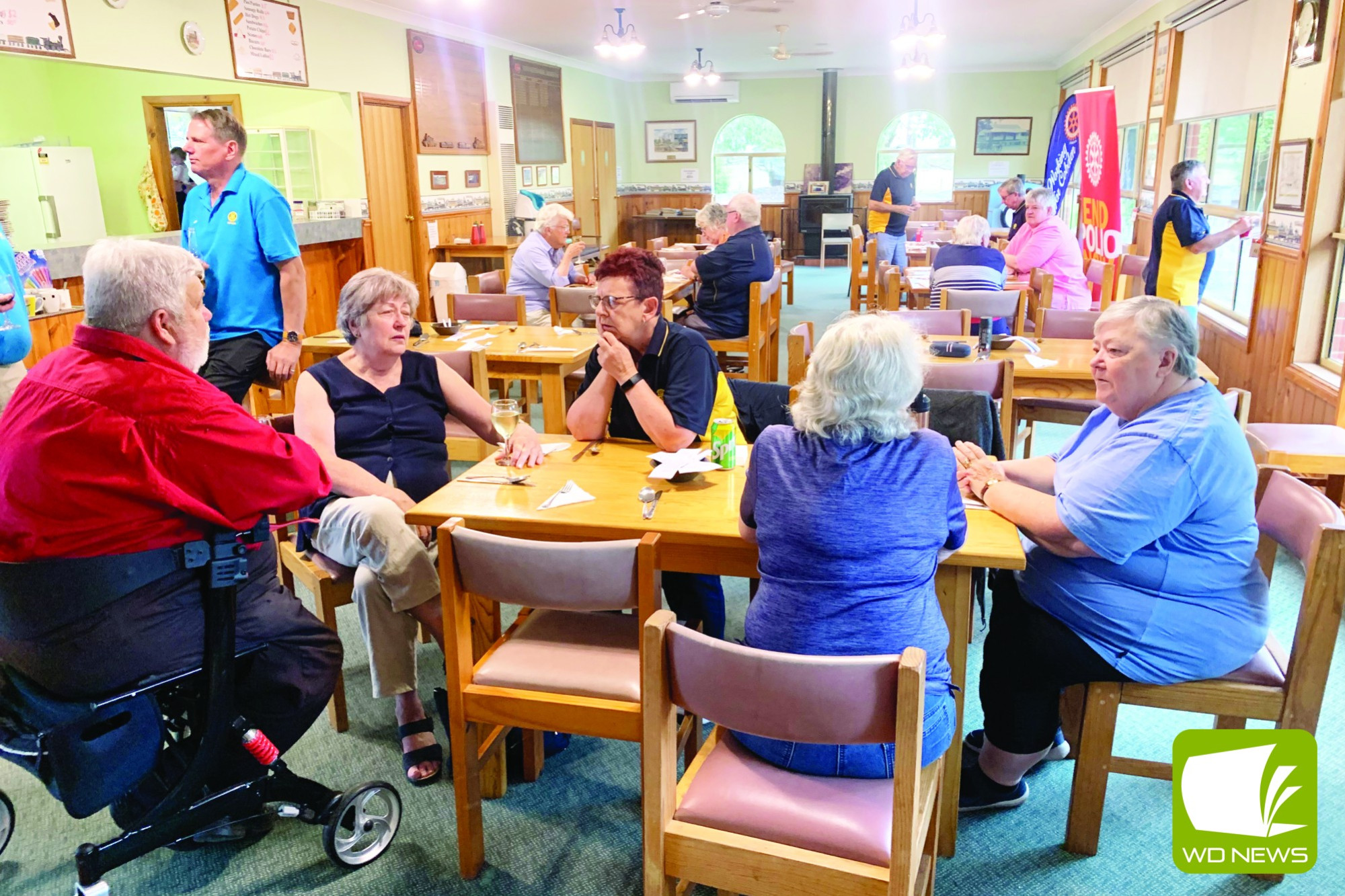 Congratulations: An interclub mini golf competition was held at Cobden recently.