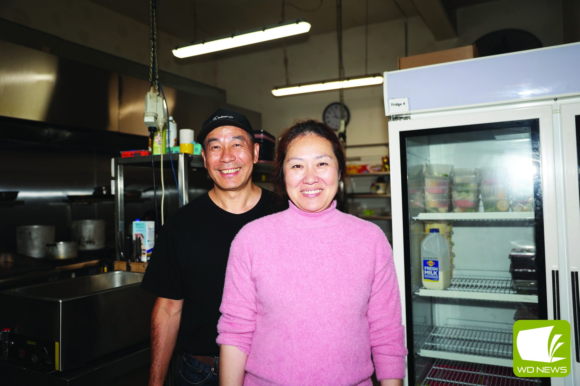 New owners: Kenny Yu and Tiffany Wei have taken the reins of Steakroad Bar and Grill.