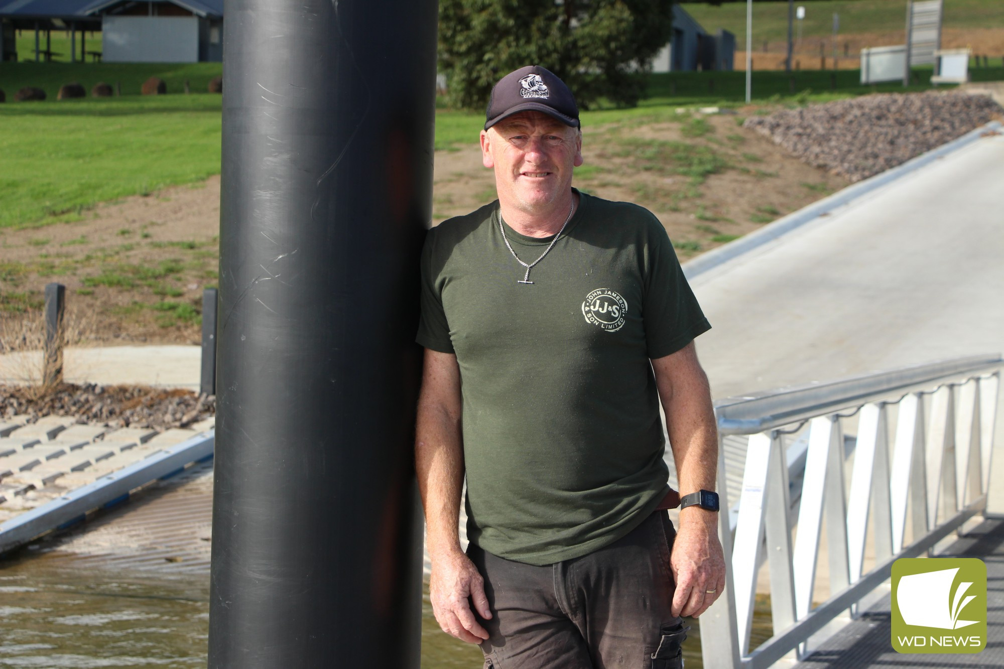 Under threat: South Beach Committee of Management member Gary O’Neil has called for collaborative effort to protect Lake Bullen Merri as water levels continue to recede at “the jewel of the town”.