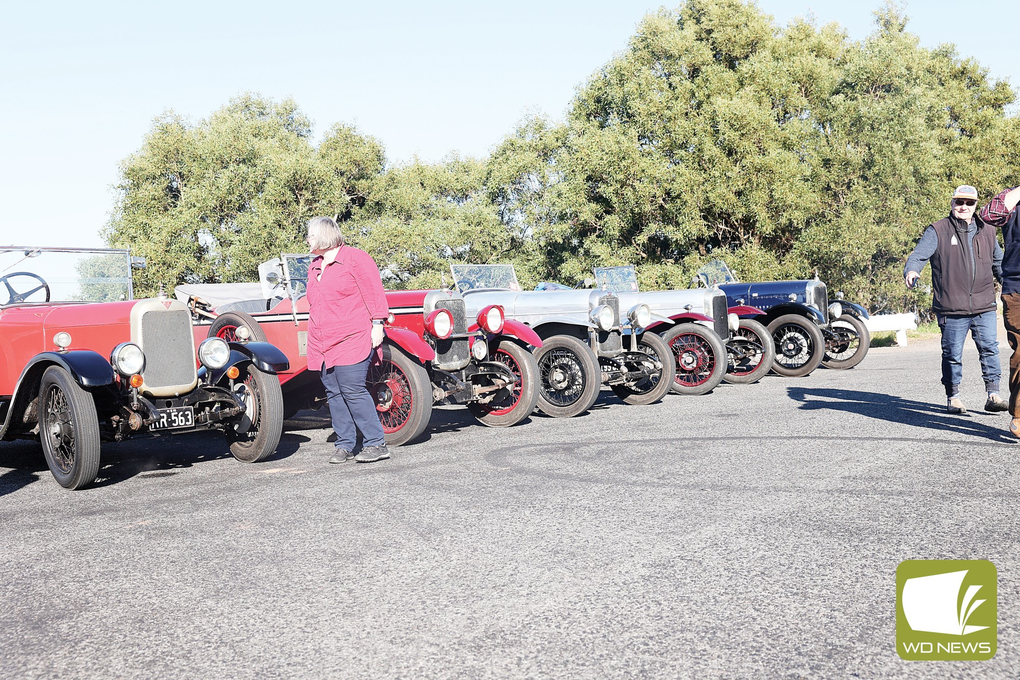 100-year celebration: Owners of an Alvis 12/50 took a scenic tour to celebrate 100 years of their vehicles.