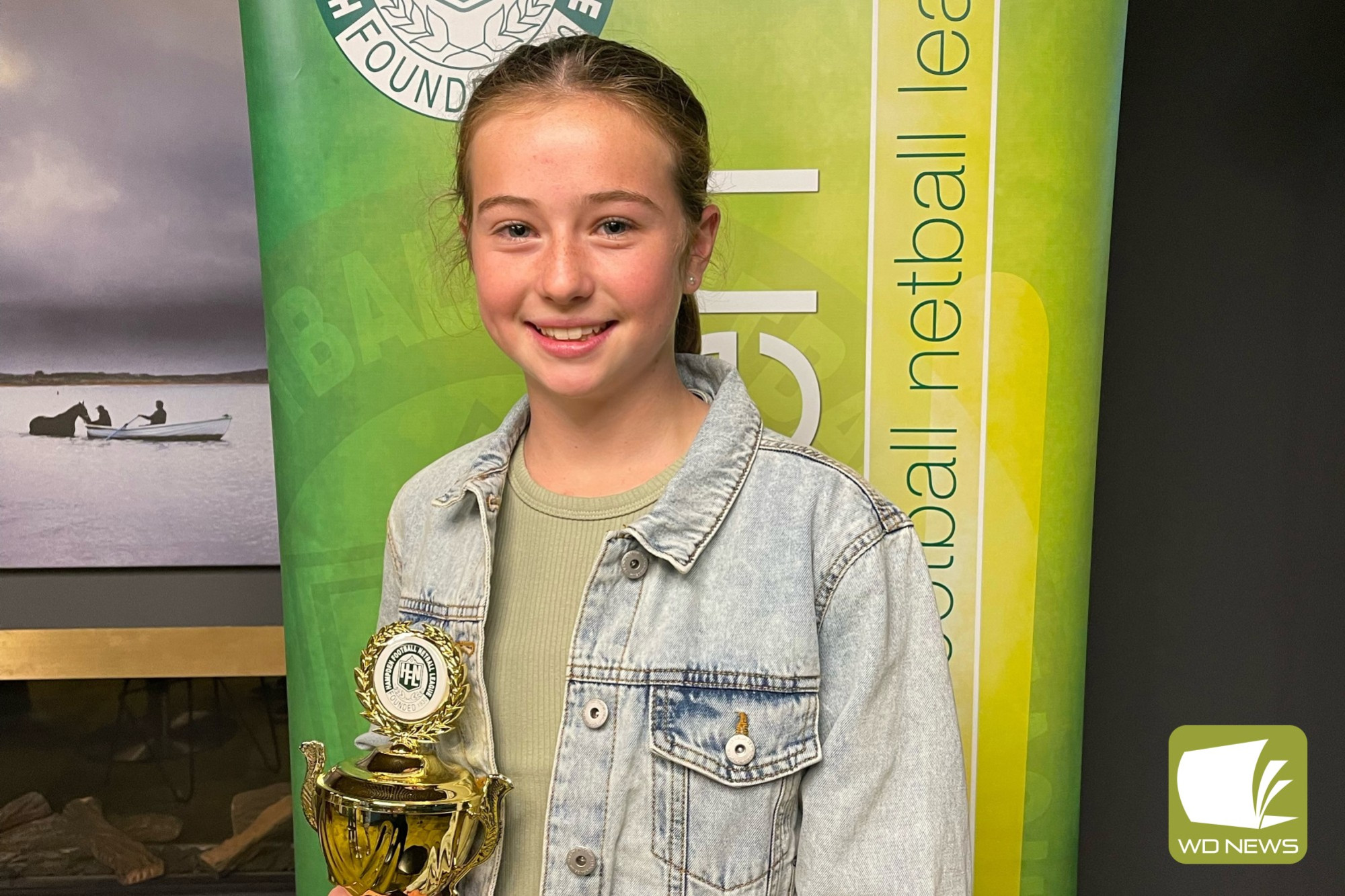 Piper Stephens is one of seven Camperdown netballers who will represent Hampden League at next month’s western zone championships.