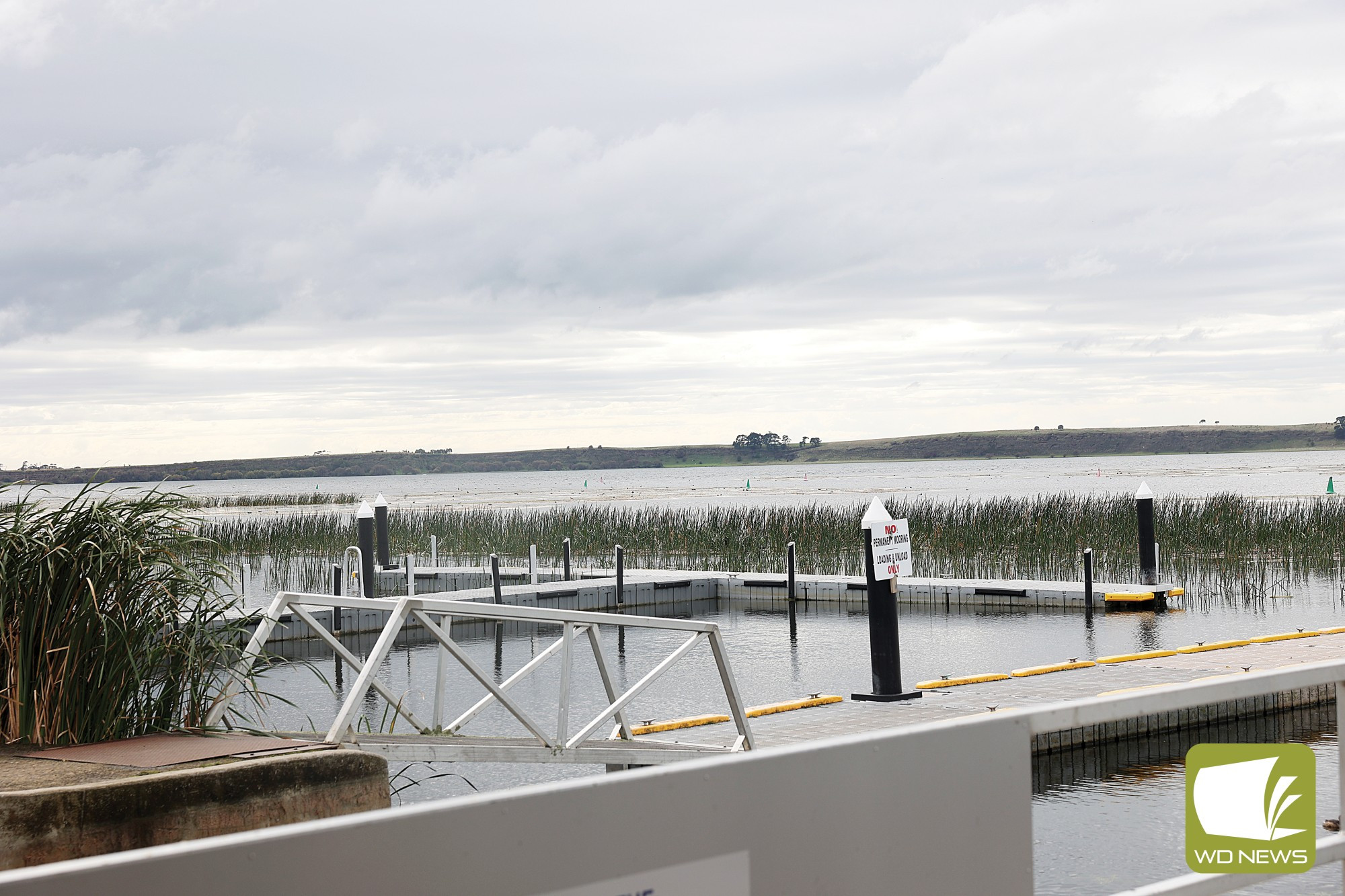 Money flowing: Lake Purrumbete saw funding for designing a replacement ramp.
