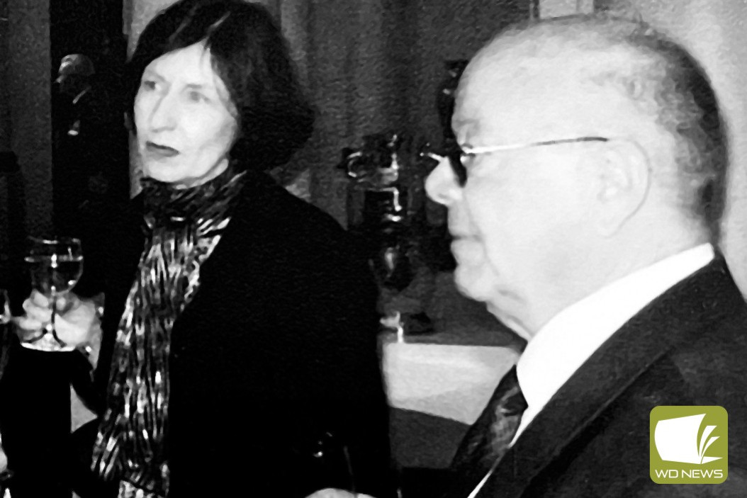 Exhibition founders: David and Helen Bradshaw, who began the Camperdown and District Hospital Auxiliary Art Exhibition almost 50 years ago.