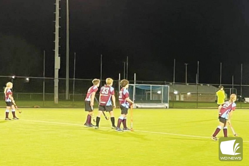 Hockey action at Mockridge - feature photo