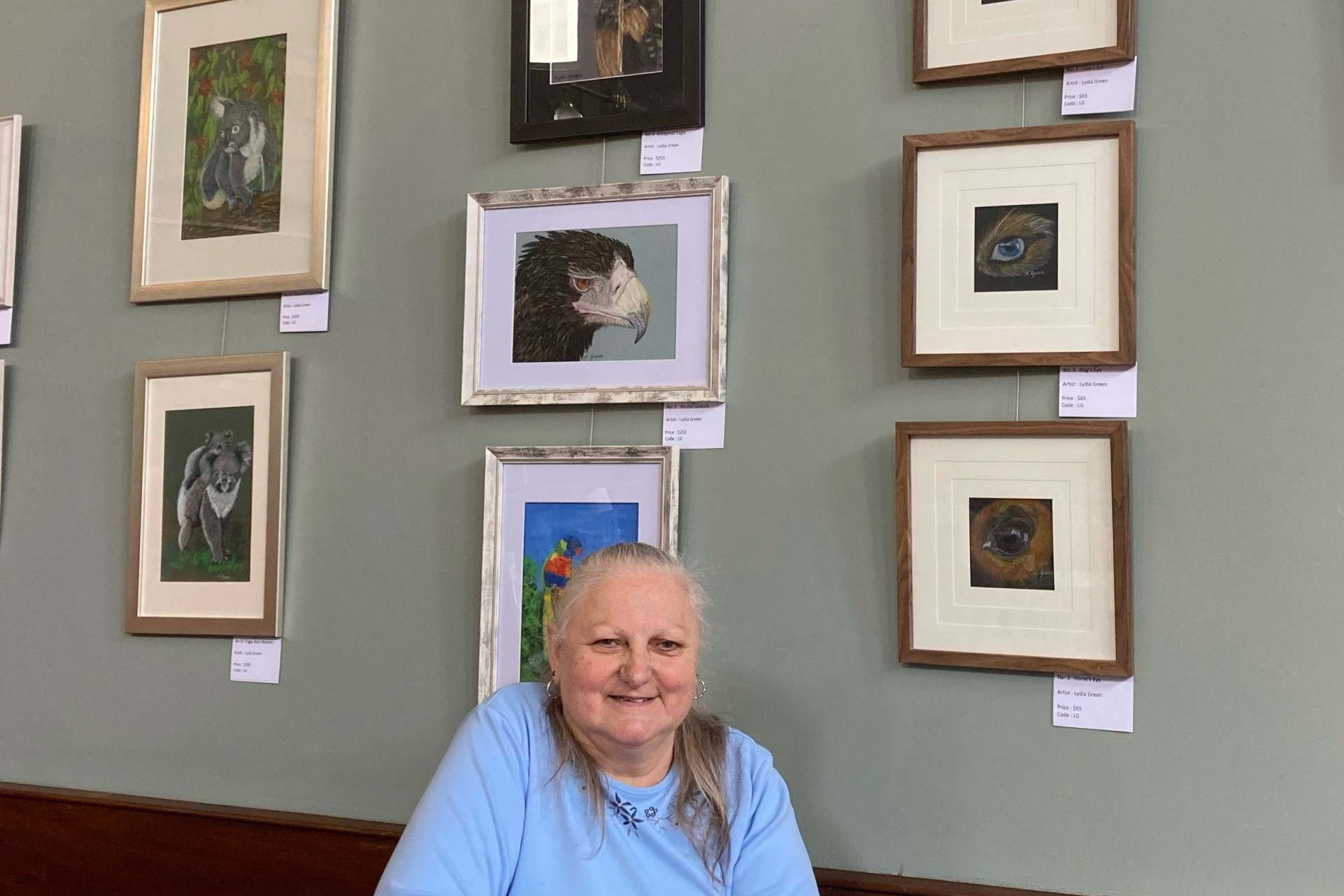 “It’s exciting to be able to show my art” - feature photo