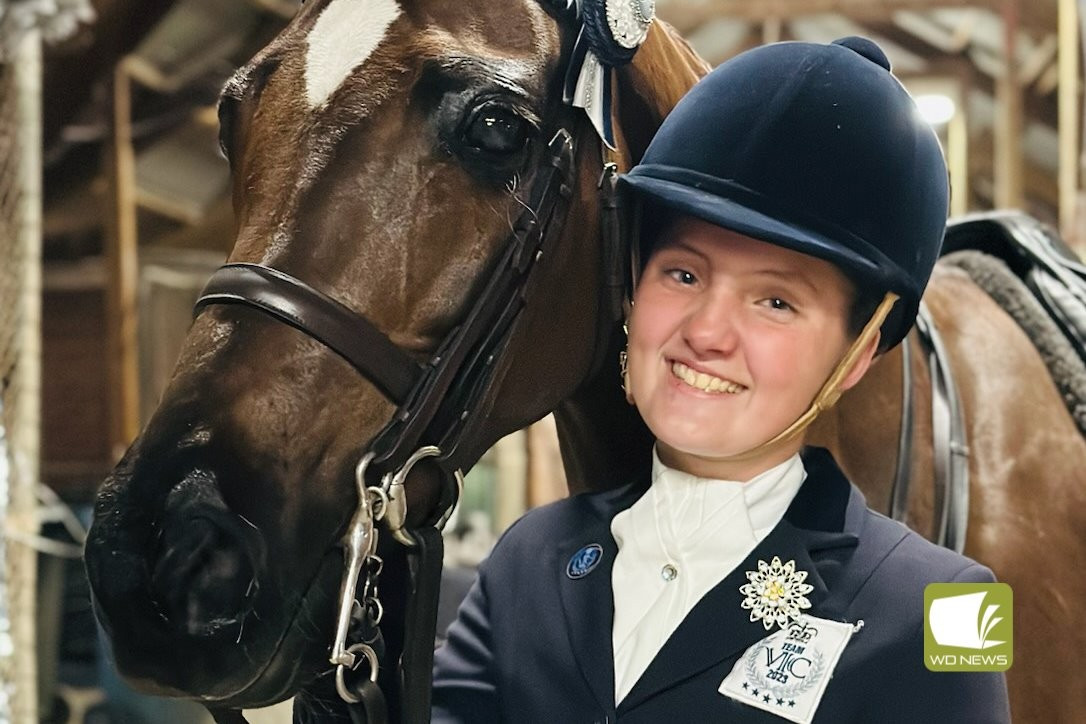 Talented rider Stella Horspole has enjoyed success at the Australian Interschool Equestrian Championships.