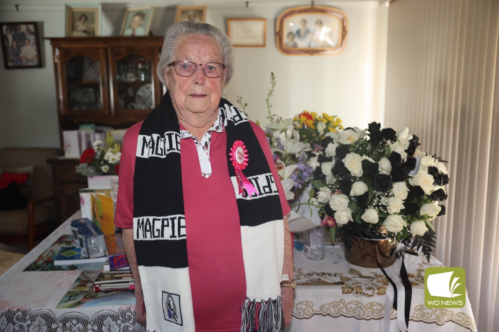 A rare milestone: Camperdown resident Elsie McKenzie celebrated her 100th birthday over the Grand Final long weekend.
