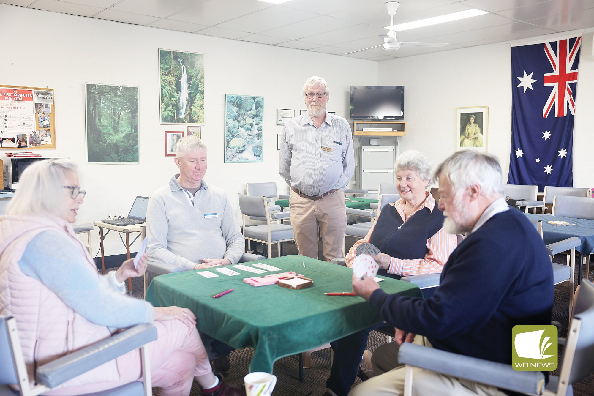 “It’s nice to be back”: Camperdown’s Birdge Club hosted their Warrnambool counterpart on Wednesday for a social day of card games.