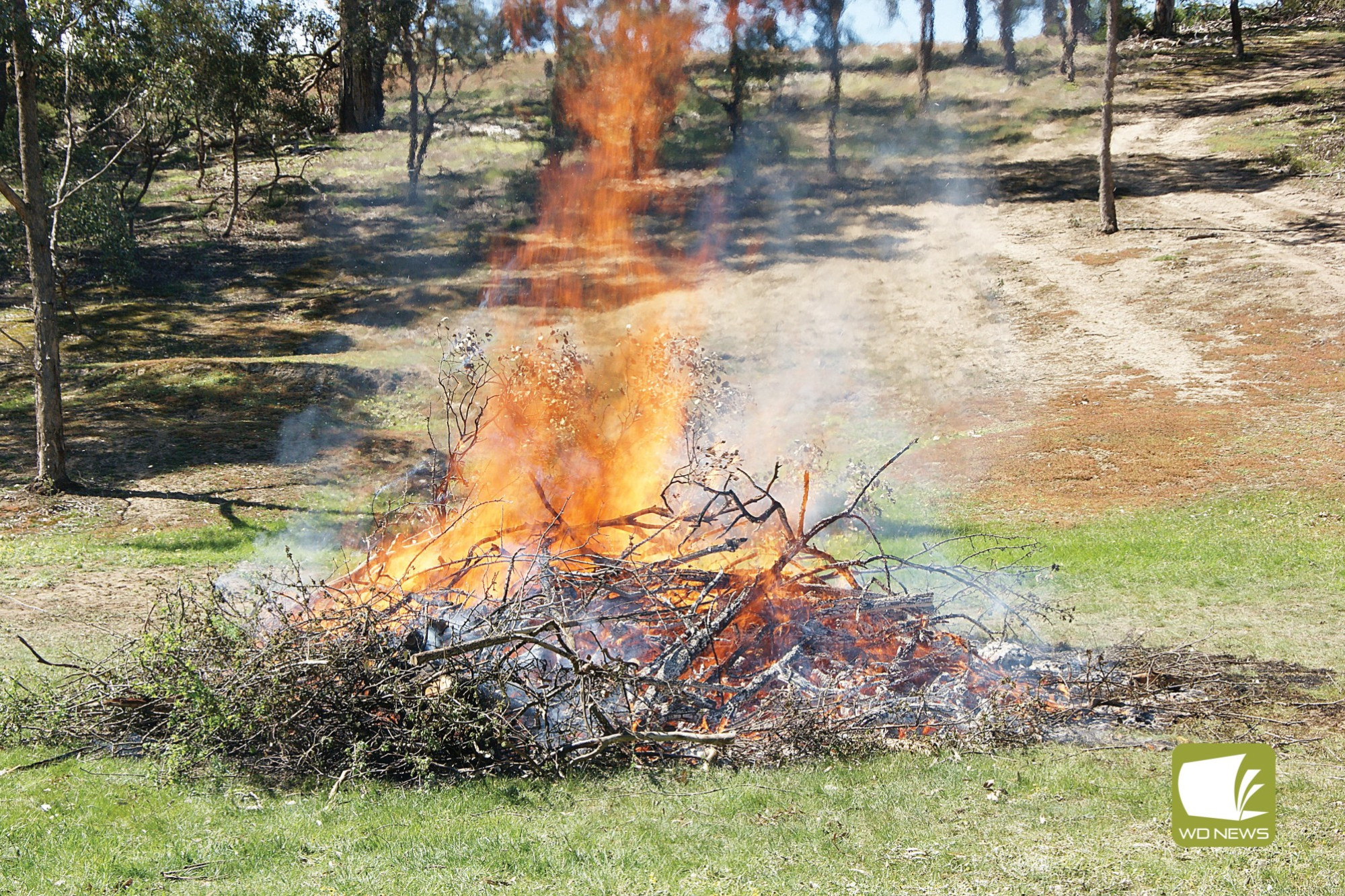 An online option: Landowners are being encouraged to go online to register their burn-offs in the lead-up to summer.