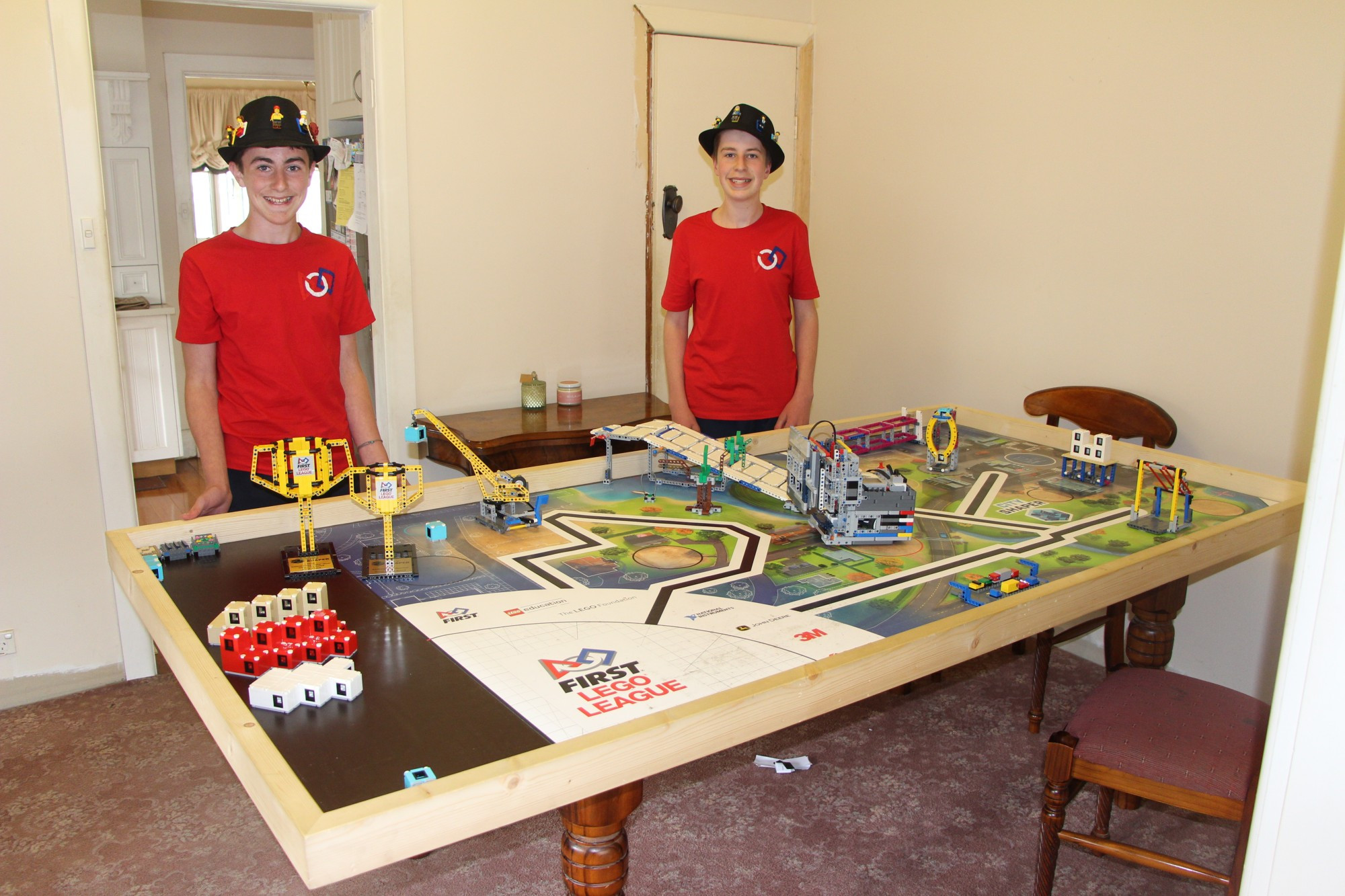 Terang’s Luke and Ben Wickenton have been invited to attend the first LEGO League World Festival next year.