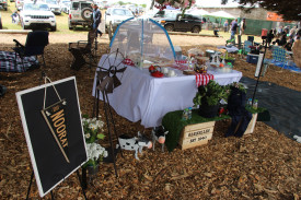 Best spread: Meredith Glennen won the award for the best picnic display at this year’s Noorat Show. 