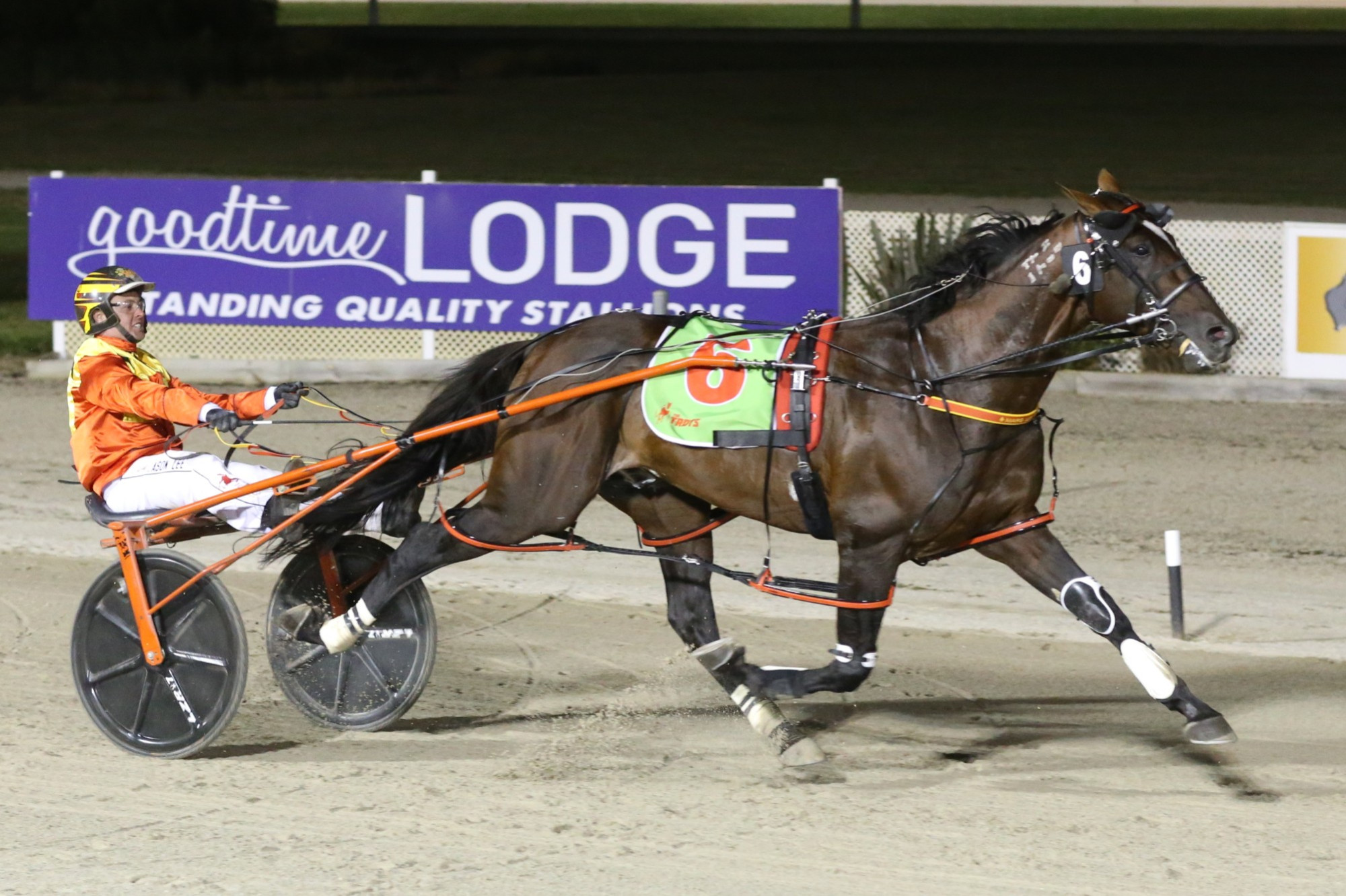 Jason Lee guided Code Bailey to a runaway victory in his hometown cup.