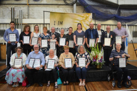 High achievers: A number of Terang and district community members also received achievement awards during the ceremony. 