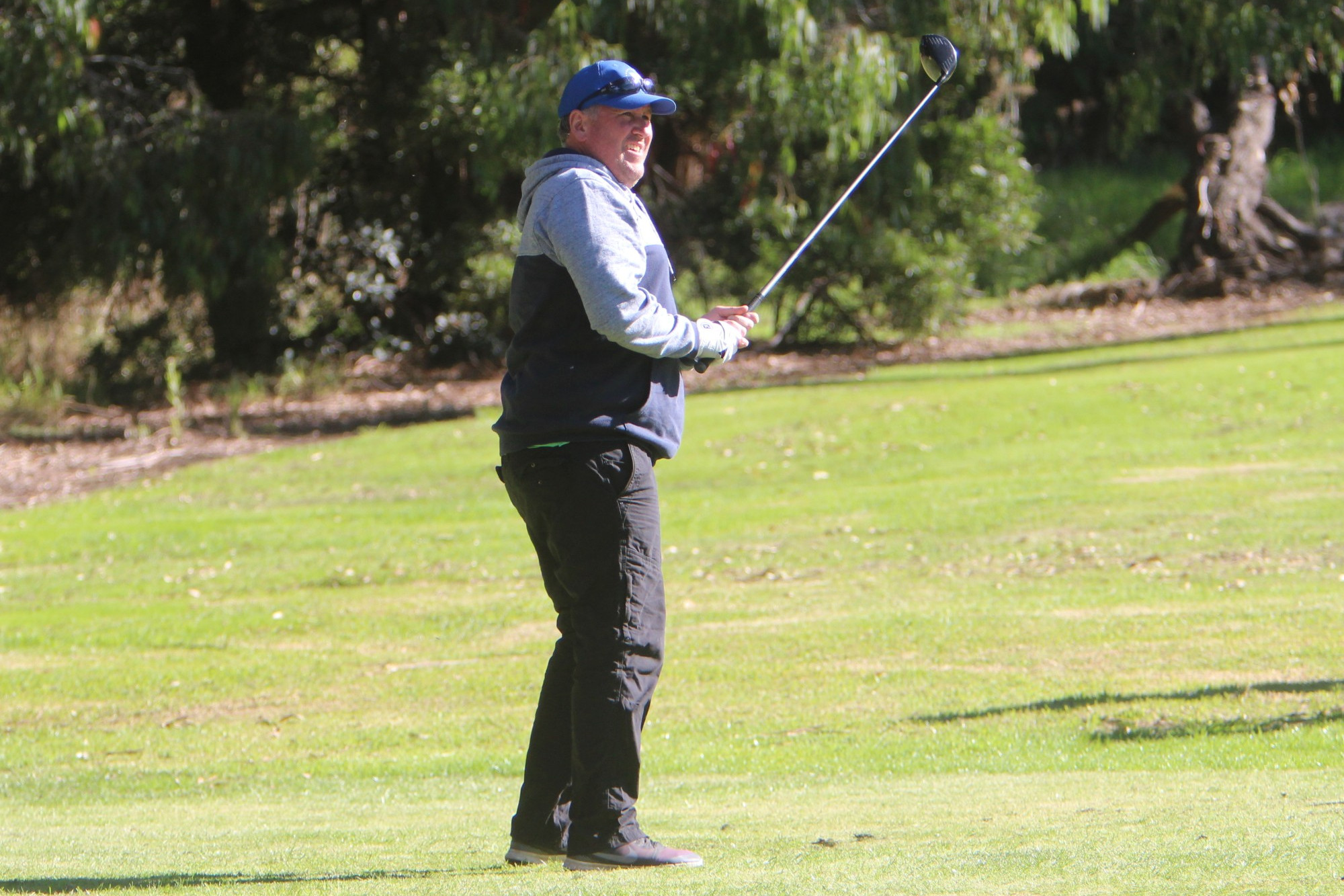 Mick Scanlon won the B grade section at Terang Golf Club on Saturday.