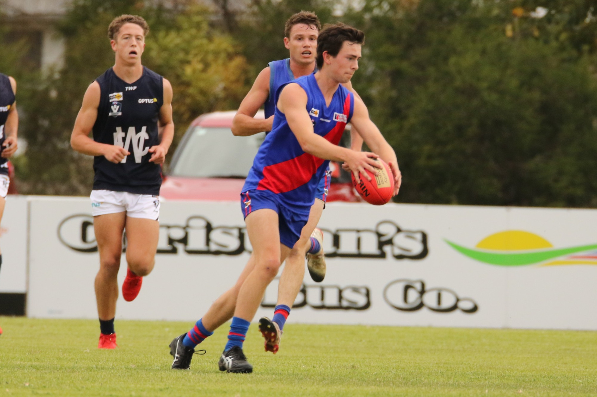 Terang Mortlake’s Isaac Kenna is set to line-up for the Bloods’ under 18.5 football side this weekend.