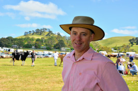 Signing off: Andrew Chard has stood down as president of the Noorat Show after three years in the role. 