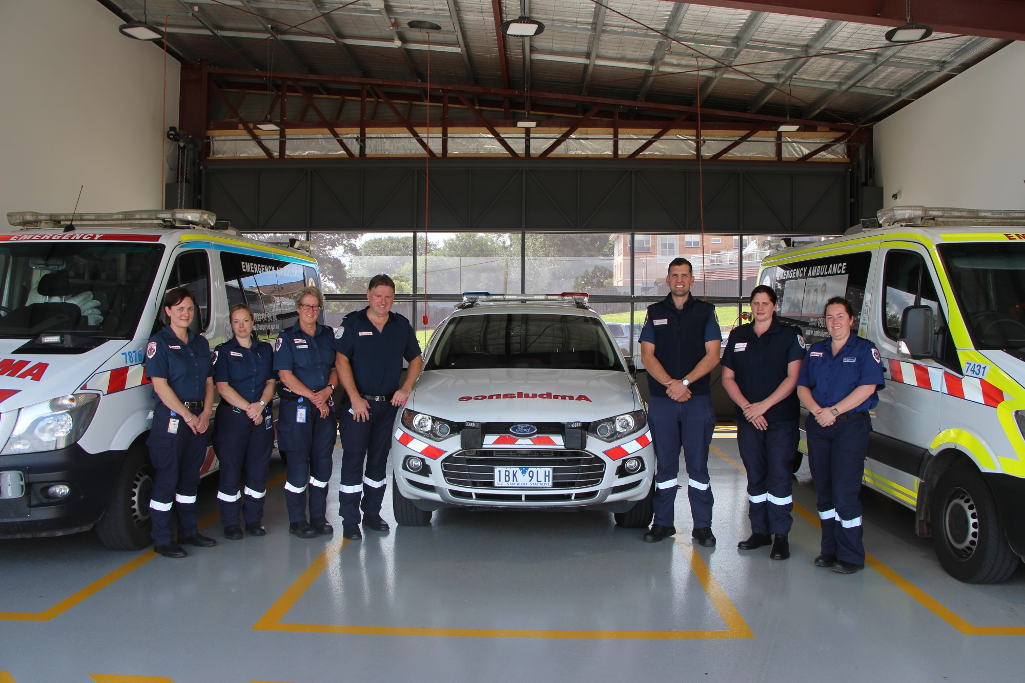Doubling up: Terang ambulance branch is one of 15 in Victoria to transition to dual-crew paramedics.