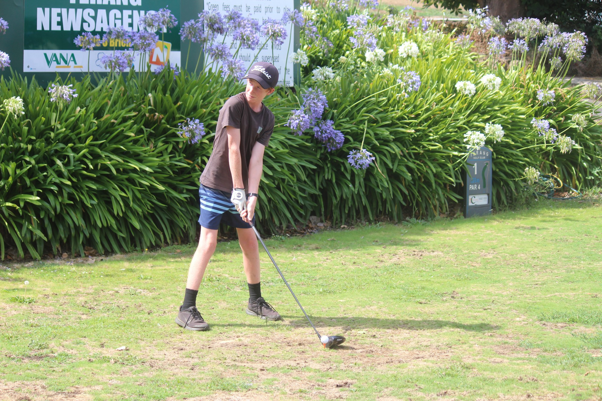 Golf returned to Terang Golf Club yesterday, with match captain Liam Venn requesting members and players to follow the rules set in place and ensure they are abiding to social distancing requirements.