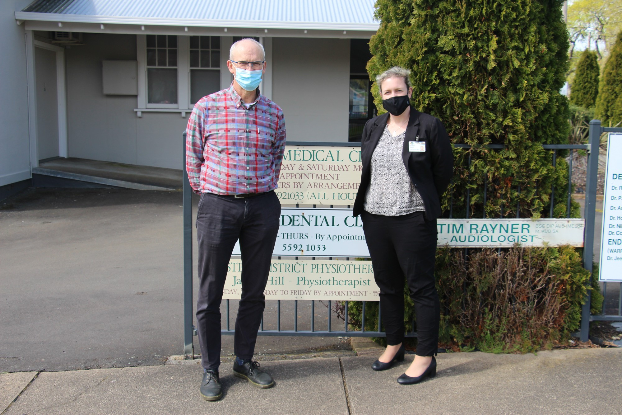 Announcement: Terang obstetrician Tim Fitzpatrick and Terang Mortlake Health Service chief executive officer Julia Odgin have announced changes to the birthing services in the Terang township.