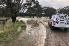 VICSES volunteers from Terang, Cobden and Camperdown completed a flood water rescue in Cobrico last week with the help of a specialist land based swift water rescue team from Warrnambool.