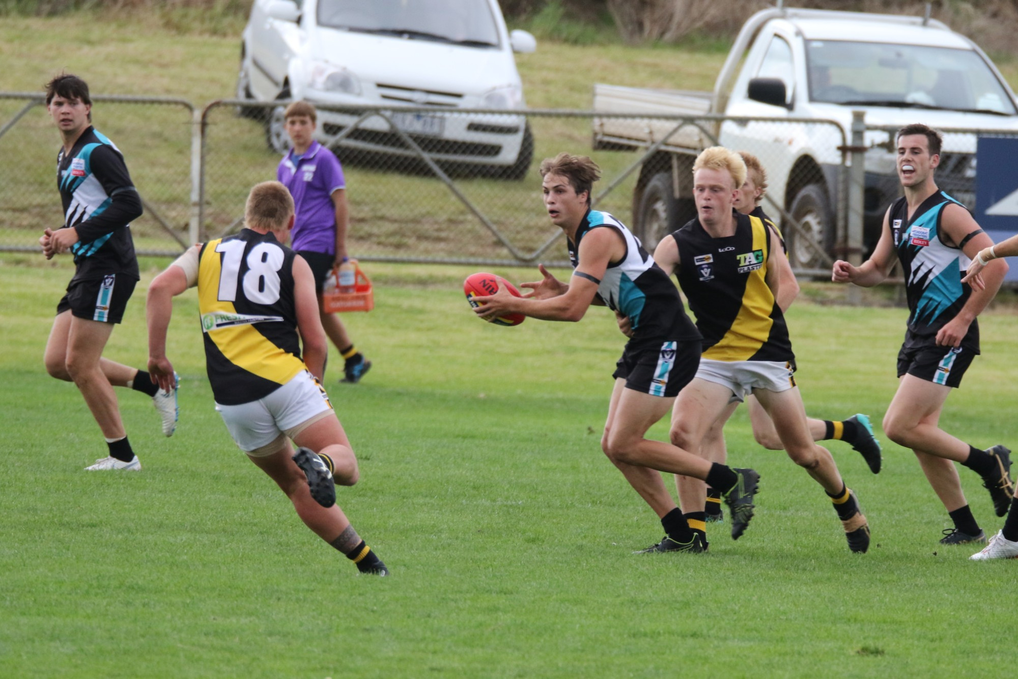 Big battle brewing: Kolora Noorat and Merrivale will renew hostilities in this weekend’s Warrnambool and District Football Netball League qualifying final at Mortlake’s D.C. Farran Oval.