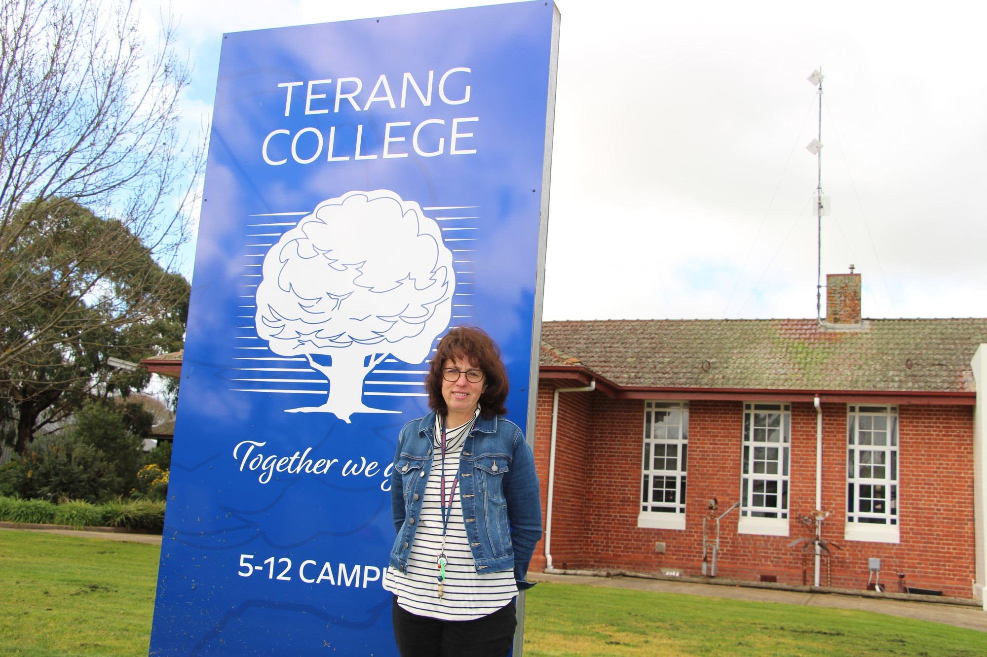 Welcome: Terang College has announced local Kath Tanner as the school’s new principal, following the departure of Greg Button last term.