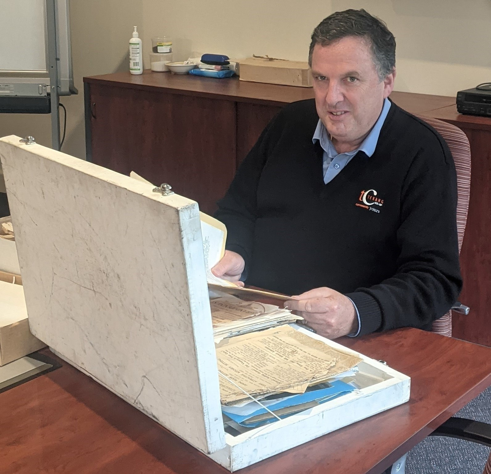 The inception date of the Terang Co-op was recently uncovered thanks to a dedicated search through documents and publications, including the Camperdown Chronicle as seen above, which date back more than a century.