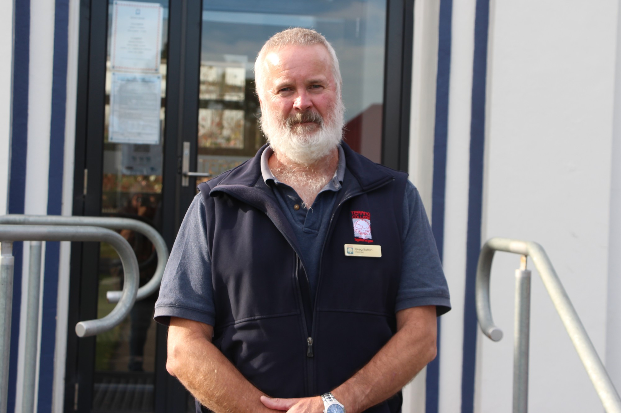 All the best in retirement: Terang College principal Greg Button thanked the Terang community, school staff, parents and students for their support ahead of his retirement.