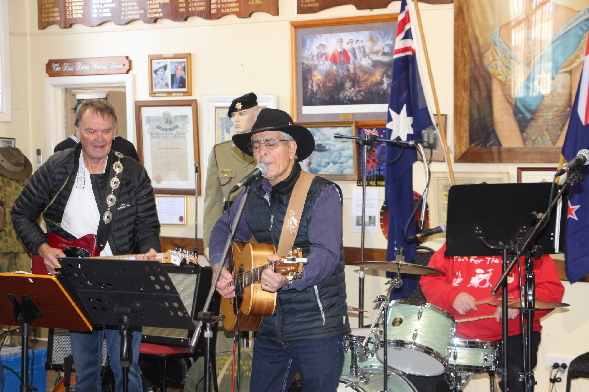 Success: The Terang Returned and Services League hall was jam-packed on Monday morning as locals turned out in droves to support the inaugural Morning Melodies session.