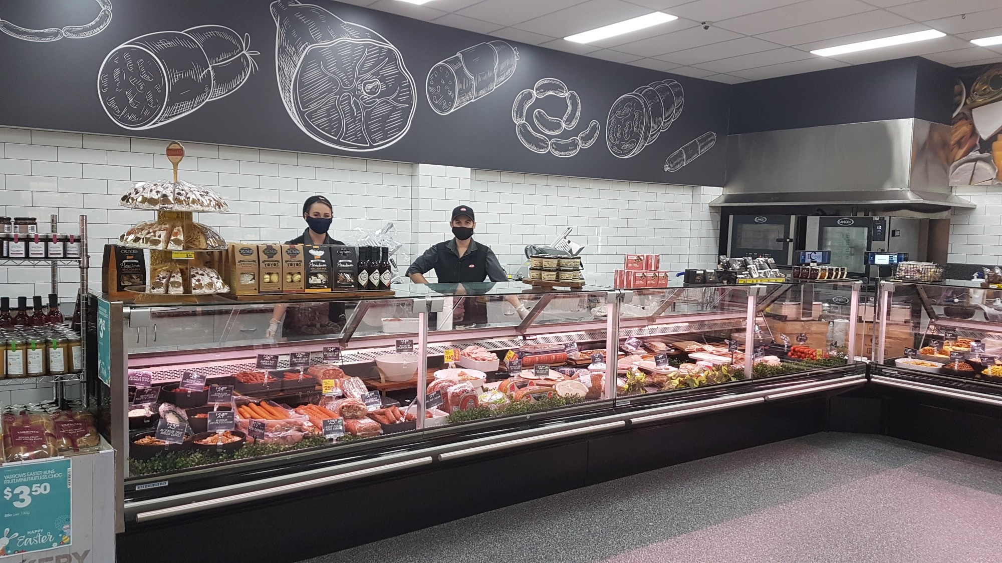 Work continues: New signage was added to the Terang IGA co-op facade this week as part of ongoing works which have been recognised at the 2021 IGA Victoria Awards of Excellence’s Retail Transformation and Innovation Award.