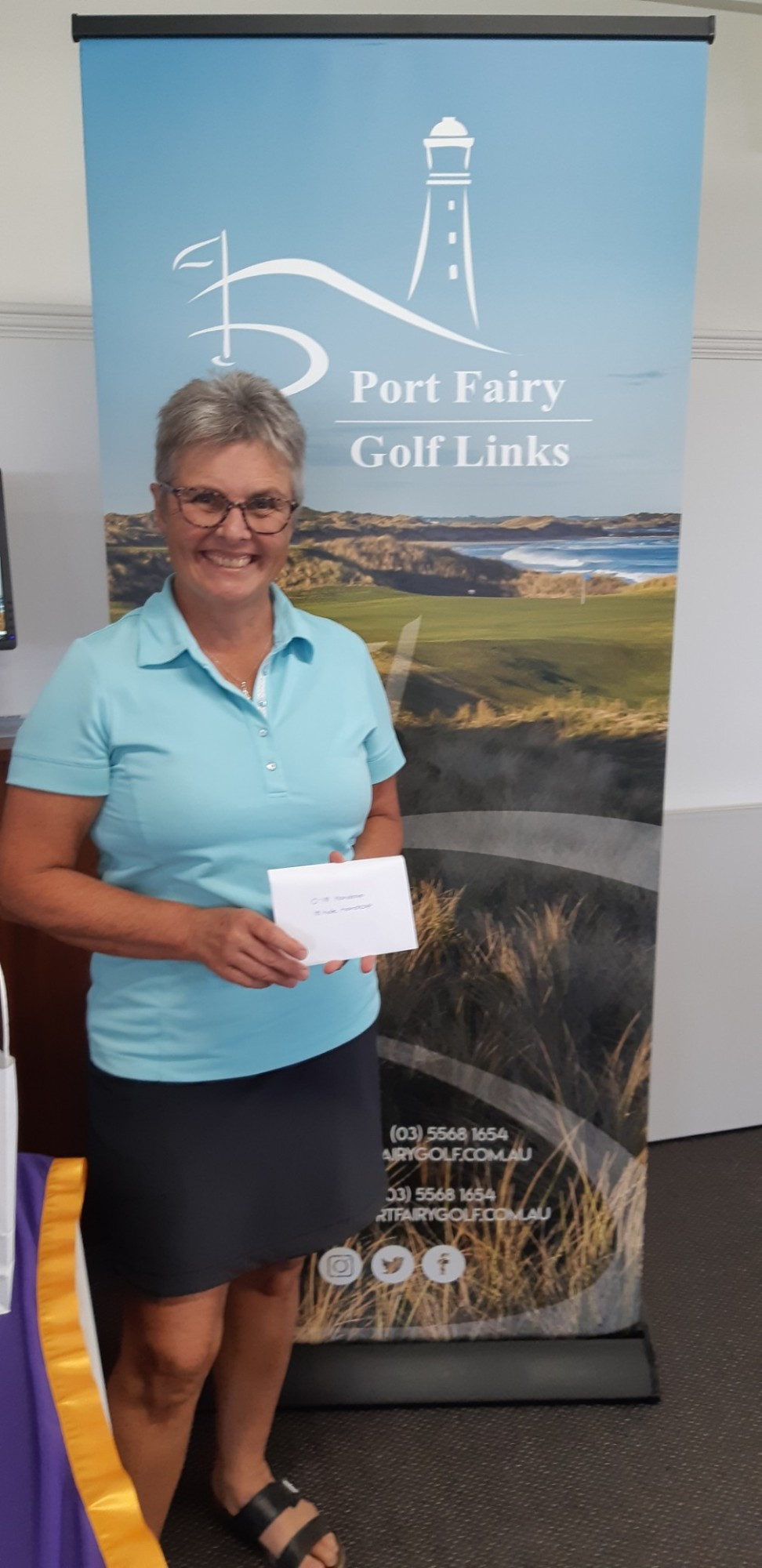 Terang golfer Vicki Philp enjoyed success at the Western District Golf Association championships held at Port Fairy earlier this week.