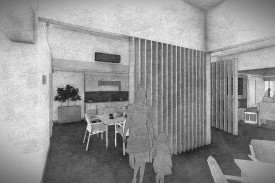 Renovations: The concept plans for the Lyndoch Living May Noonan Centre include spacious dining and lounge areas.