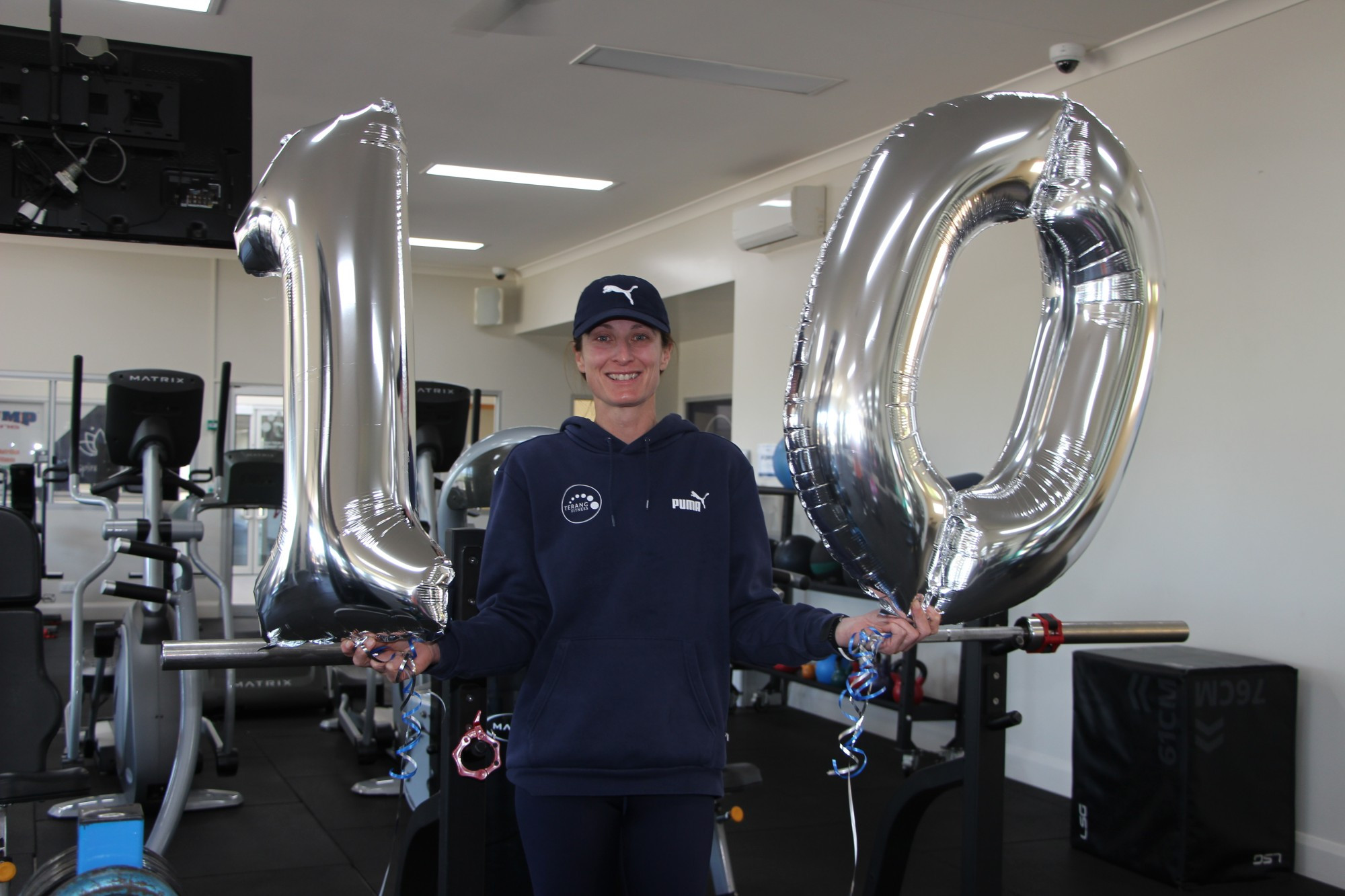 Milestone: Terang Fitness manager Kelly Mullen will be among those to celebrate the centre’s 10th birthday today.